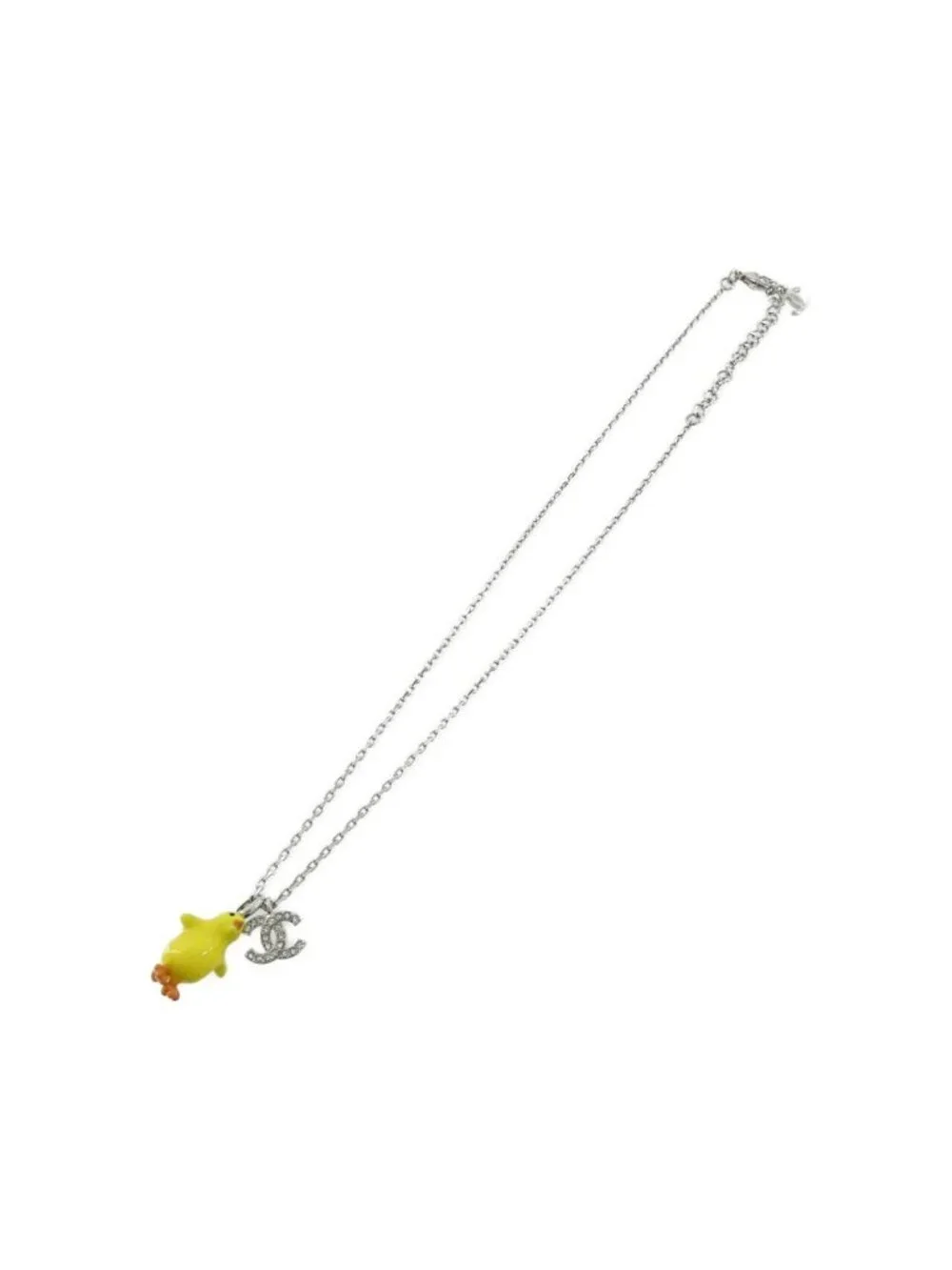 Chanel Necklace Silver